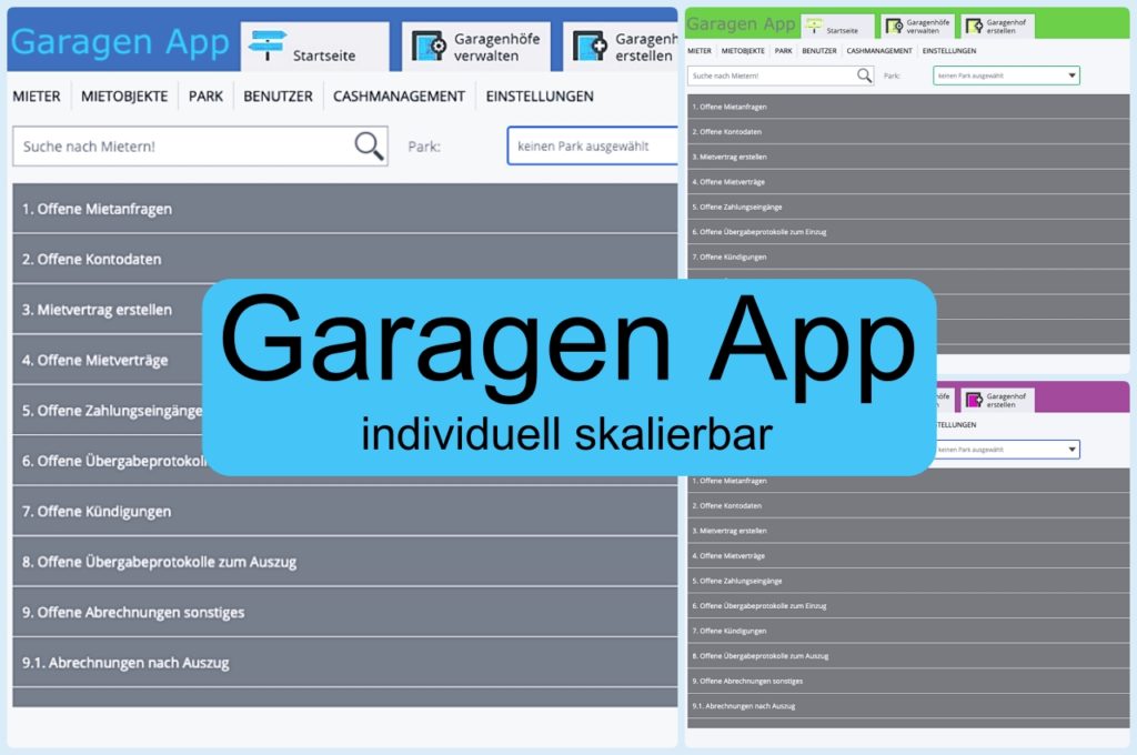 Garagen App